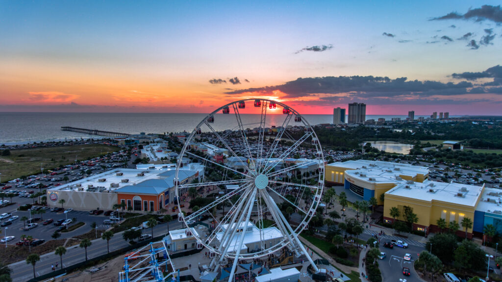 Ride the SkyWheel at Pier Park